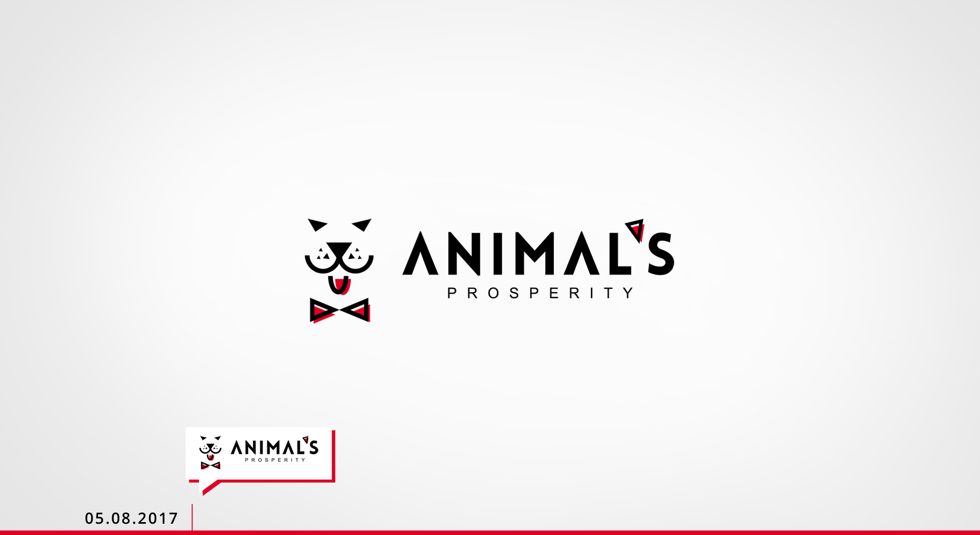 Logo Animals Prosperity Łódź. Shadowart Agencja Interaktywna. Logo Łódź