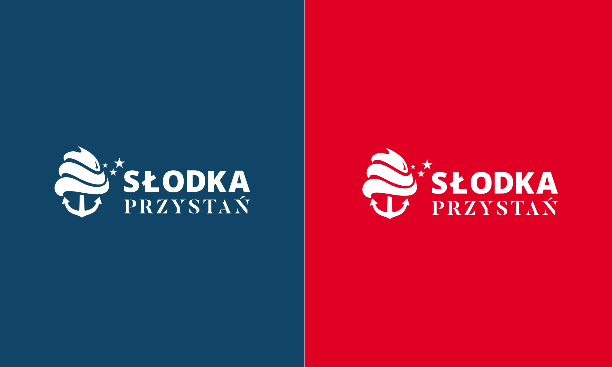 Słodka Przystań - Niechorze. Shadowart - projekt logo, karnety, reklama, sesja zdjęciowa.