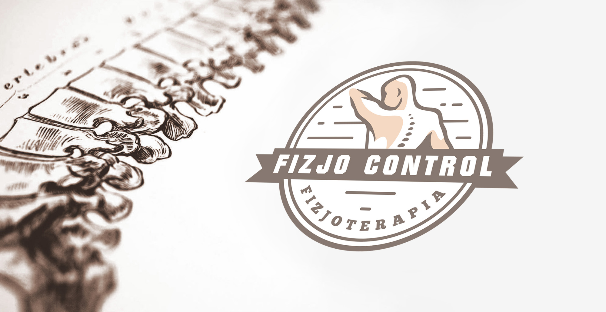 Fizjo Control - Fizjoterapia - Kolbudy. Shadowart projekt logo, wizytówki, bannery.
