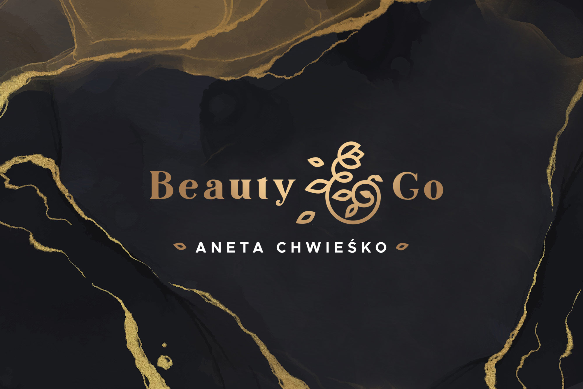 Salon Kosmetyczny Beauty & Go Aneta Chwieśko w Gryficach. Shadowart. Projekt logo, wizytówki, strony internetowe.