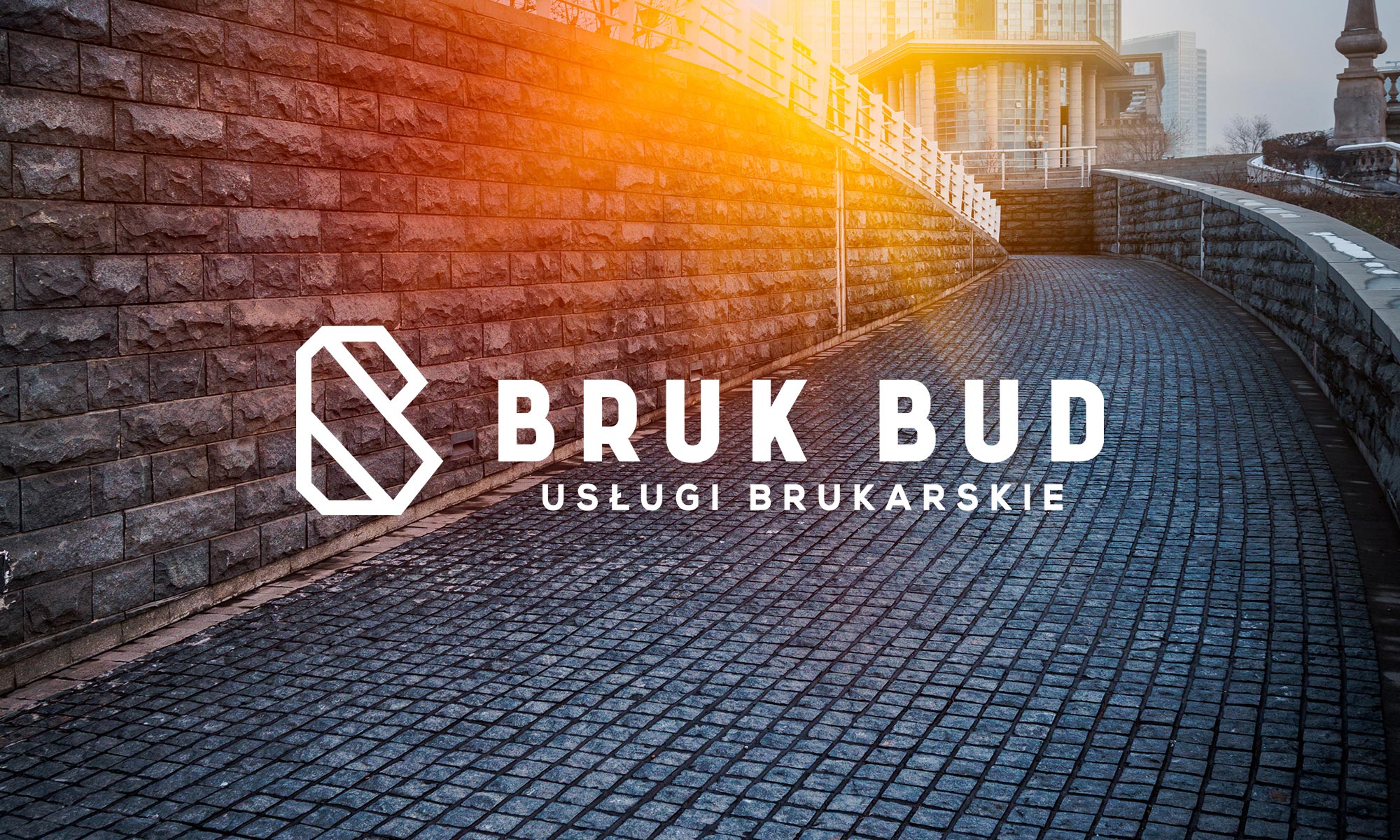 Logo dla firmy Bruk Bud Gryfice. Shadowart
